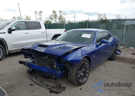 2021 Dodge Challenger R/T Scat Pack из США, поврежденный, VIN 2C3CDZFJ4MH680805